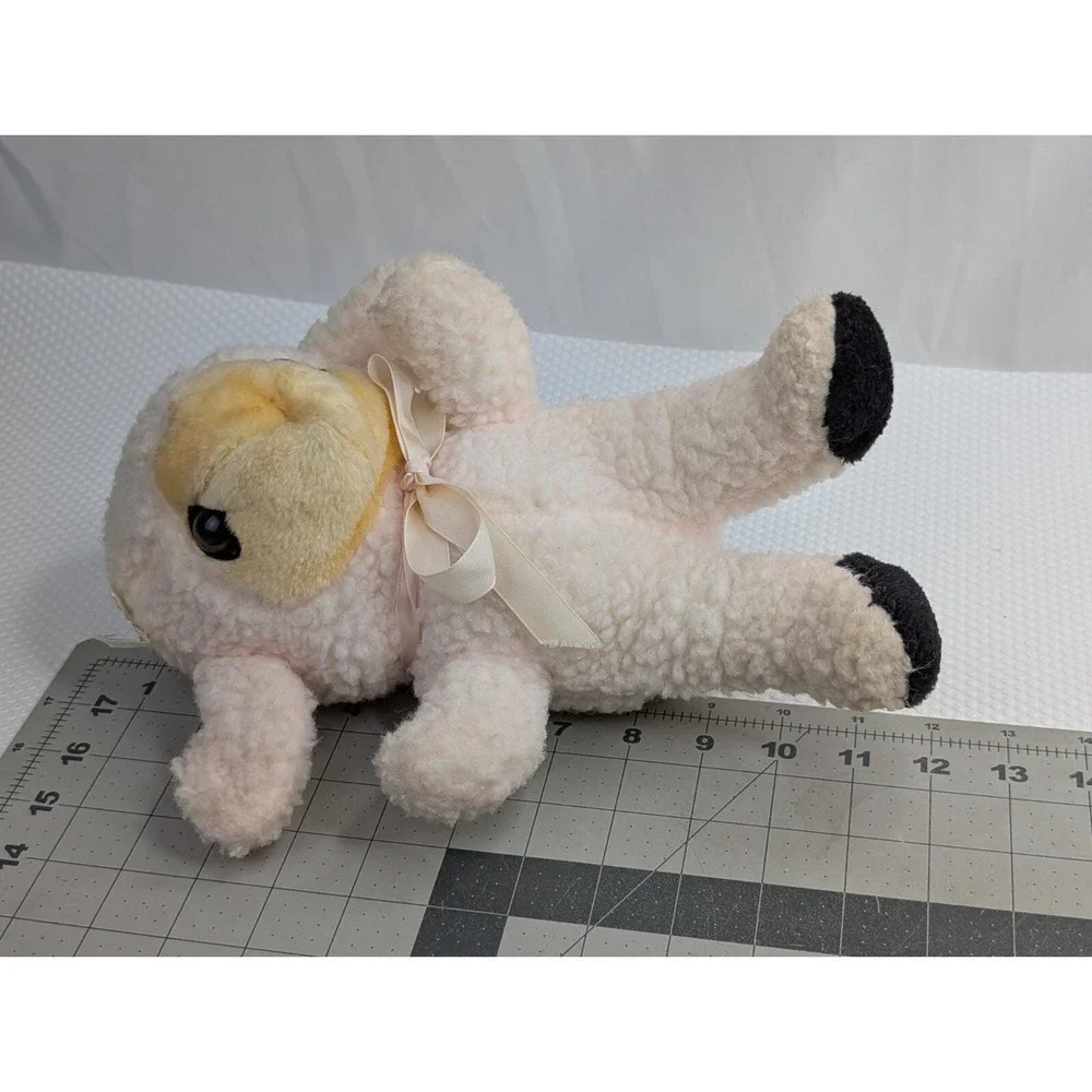 Lamb Sheep Plush Pale‎ Pink 12 Inch Stuffed Animal Toy
